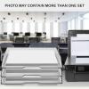 Acrimet Stackable Letter Tray 2 Tier Side Load, Plastic, Desktop File Organizer (Clear Crystal Color)