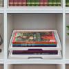 Acrimet Stackable Letter Tray 2 Tier Side Load, Plastic, Desktop File Organizer (White Color)