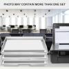 Acrimet Stackable Letter Tray Single Side Load, Plastic, Desktop File Organizer (White Color) (1 Unit)