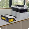 Acrimet Traditional 2 Tier Letter Tray, Front Load Design, A4 Letter Size, Desktop Organizer (Plastic) (Black Color)