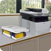 Acrimet Traditional 2 Tier Letter Tray, Front Load Design, A4 Letter Size, Desktop Organizer (Plastic) (White Color)