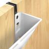 Acrimet Wall Mount Pocket File Organizer Holder (Hangers Included) (White Color) (3 Pack)