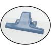 Acrimet White Clipboard Letter Size A4 (13” x 9 1/16”) Premium Metal Clip (Hardboard) (Blue Clip) (6 Pack)
