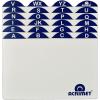 Acrimet A-Z Index Card Guides for 4” X 6” Card Holder (White Cards with Blue Tabs)