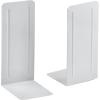 Acrimet Jumbo Premium Metal Bookends 9″ (Heavy Duty) (White Color) (1 Pair)(White)