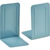 Acrimet Metal Bookends, Non-Skid Book Stand for Shelves, Heavy Duty Book Stopper, 6-7/8″ H x 4″ W x 4-1/2“ D, Green, 1 Pair