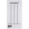 Acrimet Paper Insert for Acrimet Key Tags (White) (60 Pack)