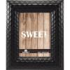 Acrimet Picture Frame 4” x 6″ size for Table Top Display Photo Frame (Plastic) (Black Color) Code 15.1