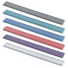 imageAcrimet Plastic Ruler 12 Inches 30 Centimeters Measuring Device Tool for Student School Office Heavy Duty Pastel Assorted Color 6 Pack