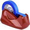 Acrimet Premium Desktop Tape Dispenser Jumbo, Plastic, Non-Skid Base (Heavy Duty) (Red Color)
