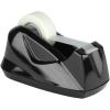 Acrimet Premium Desktop Tape Dispenser, Plastic, Non-Skid Base (Heavy Duty) (Black Color)