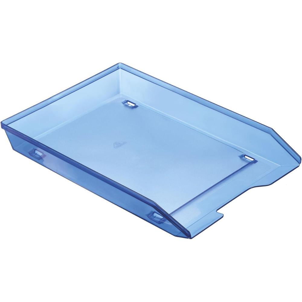 imageAcrimet Facility Single Letter Tray Frontal Clear Blue Color